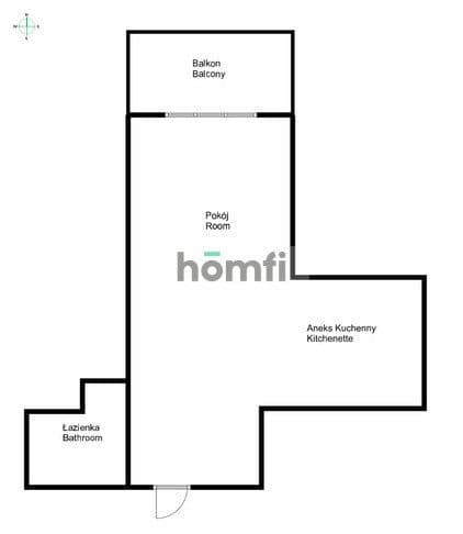 PRZESTRONNA KAWALERKA W APARTAMENTOWCU - zdjęcie 8