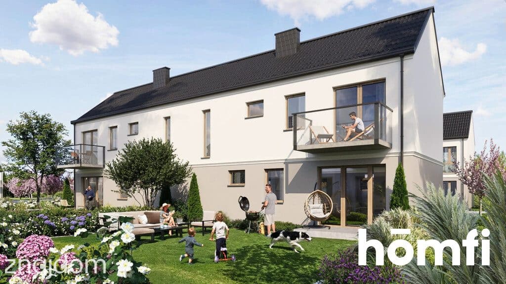 3 pokoje z ogrodem 50m² pod Wrocławiem, Siechnice