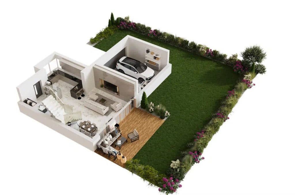 Dom 165m² z działką i dużym garażem, Siechnice - zdjęcie 4