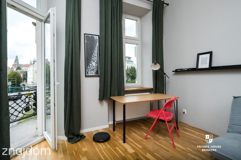 Mieszkanie 42m2, ul. Dietla. Widok na Wawel - zdjęcie 2