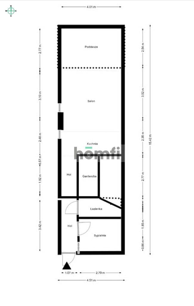 UNIKALNE 2 POKOJE Z PODDASZEM W CENTRUM ŁODZI - zdjęcie 13
