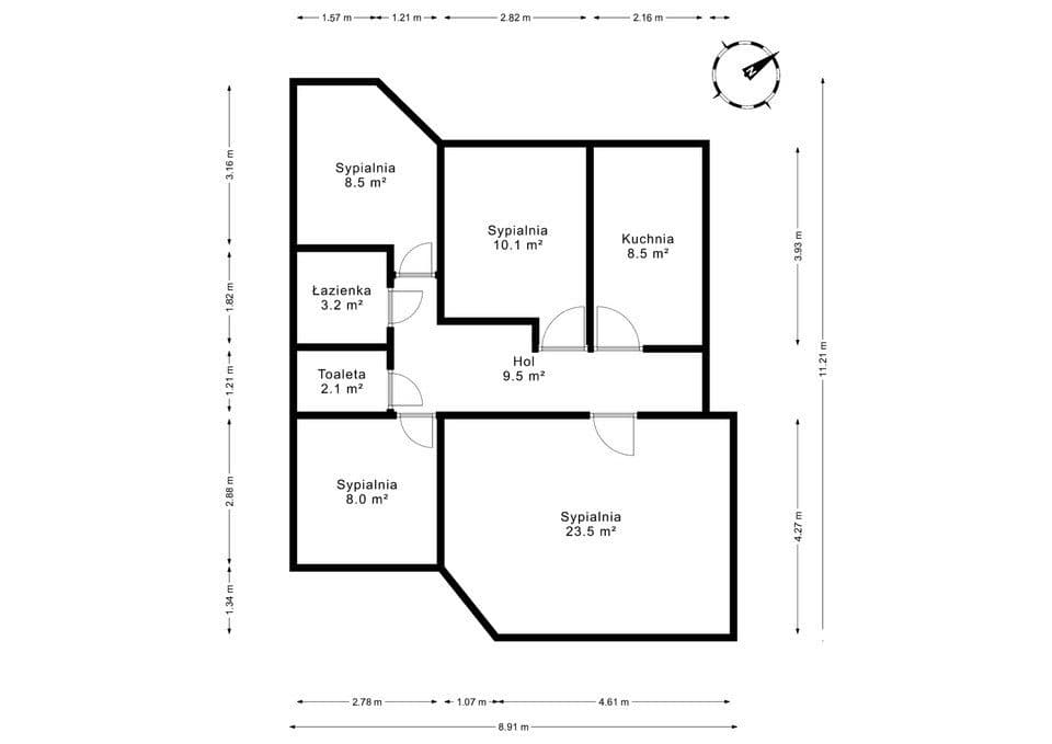 Wynajem 4 pok.| 73m2 | Mokotów Stegny| zielono - zdjęcie 17