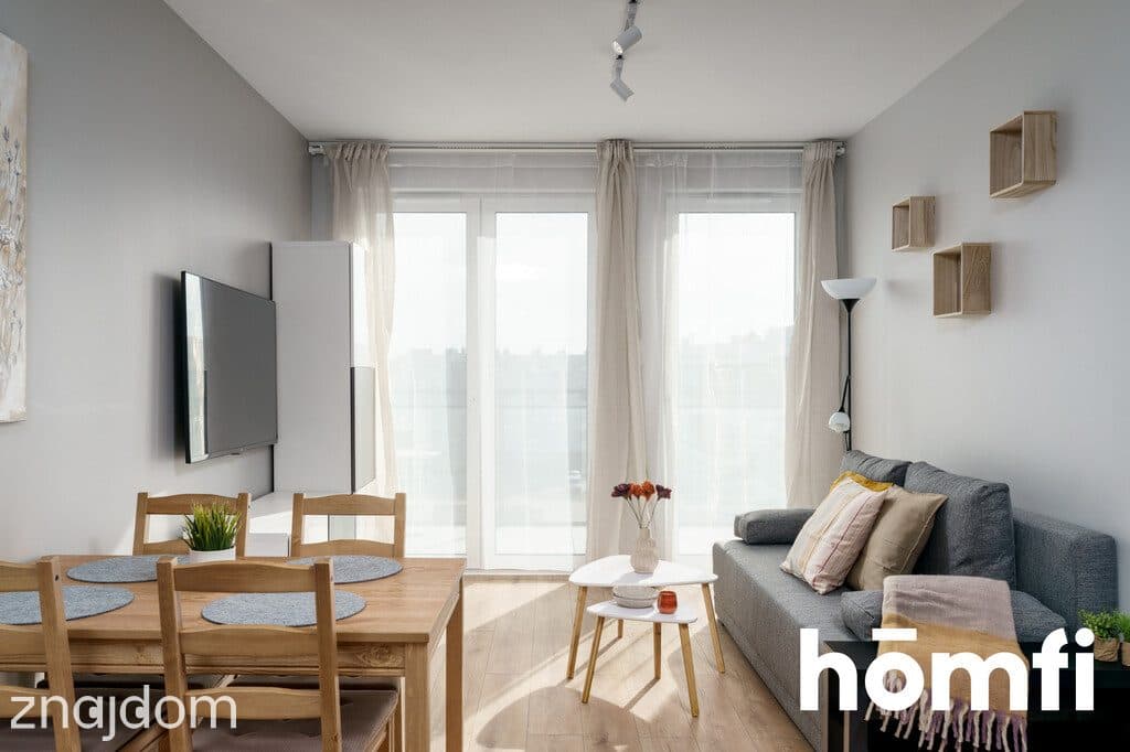 2pok umeblowane 40m2 Aquapark, balkon, garaż