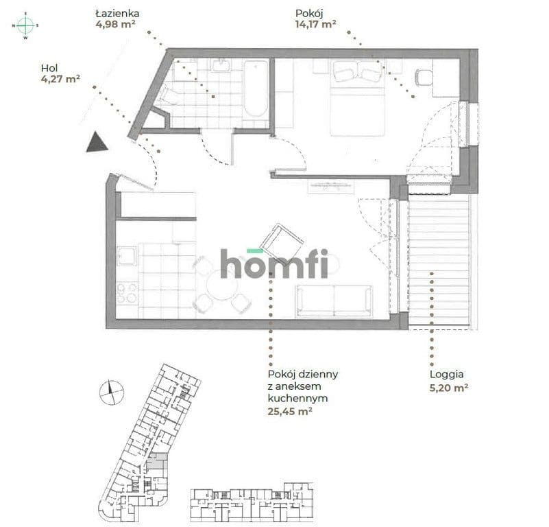 Stylowe 2-pok, loggia, parking w hali, KL, CENTRUM - zdjęcie 20