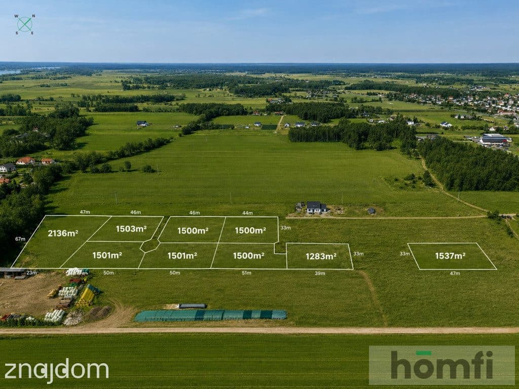 Działki budowlane | od 1283m² do 2136m² | MPZP/WZ - zdjęcie 4