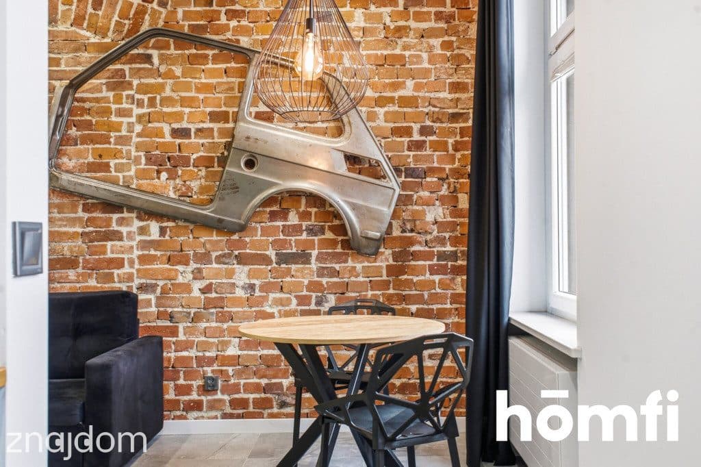 Unikalna kawalerka w stylu loft z antresolą - zdjęcie 15