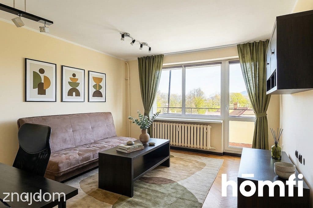 3 pokoje z balkonem blisko centrum Bielska