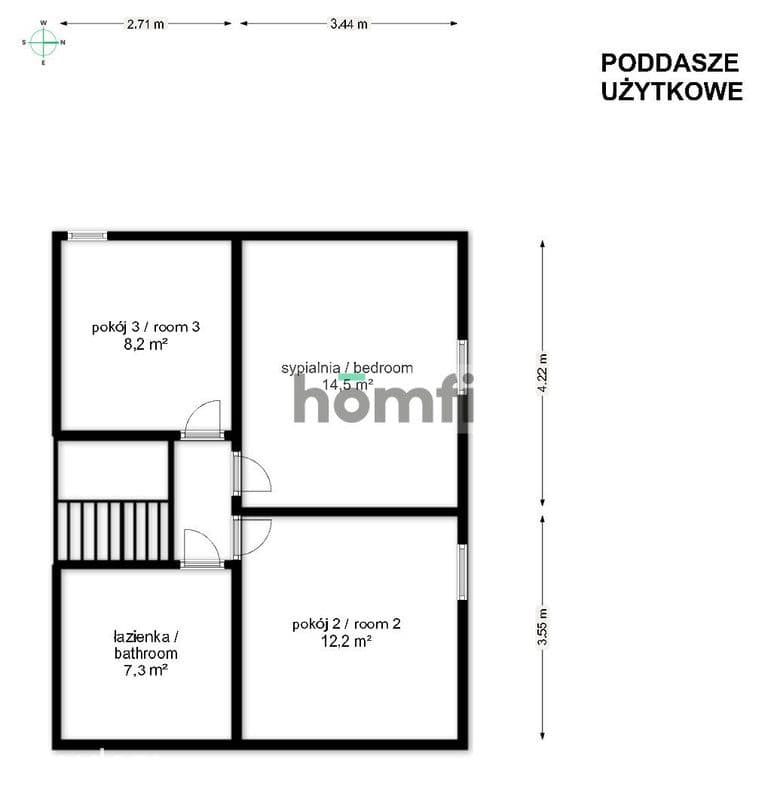 DOM 116 m² | 5 POKOI | DZIAŁKA 828 m² | TARAS - zdjęcie 20