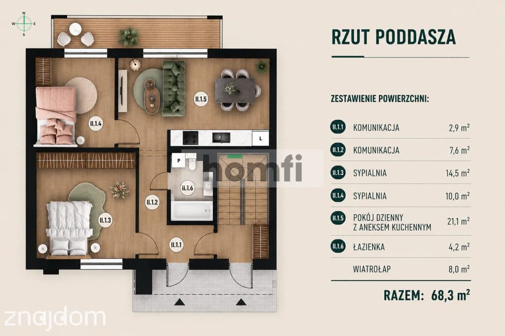 Nowe mieszkanie | Ogródek lub poddasze| Bez PCC - zdjęcie 12