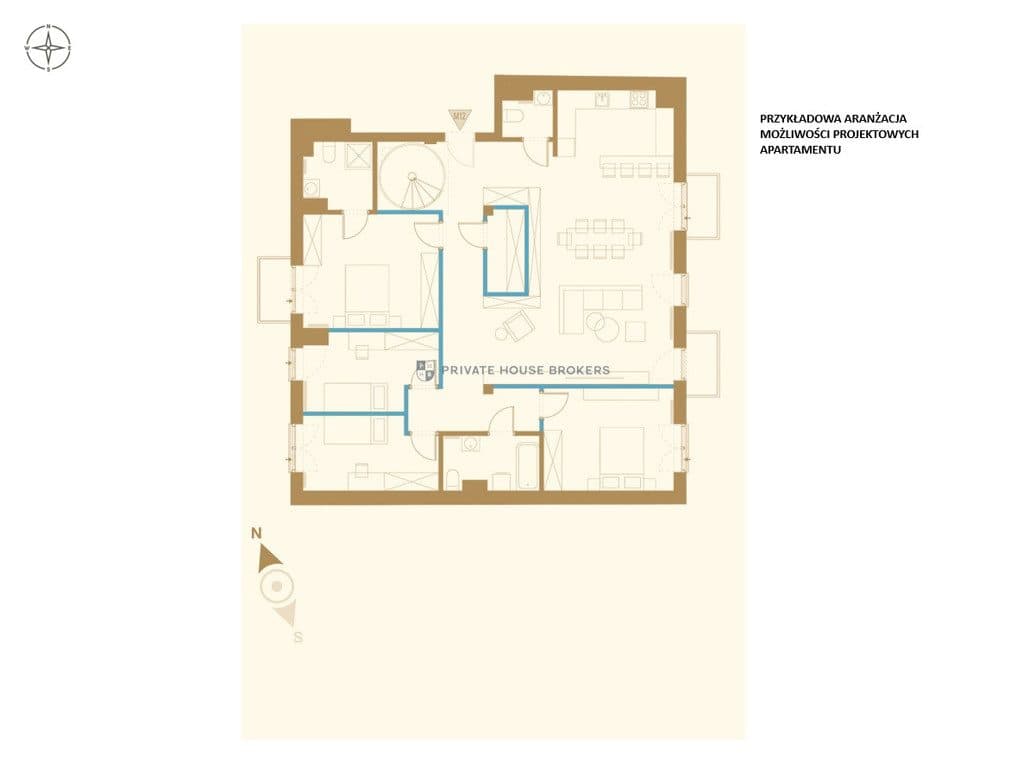 Apartament z tarasem na dachu - Stare Podgórze - zdjęcie 20