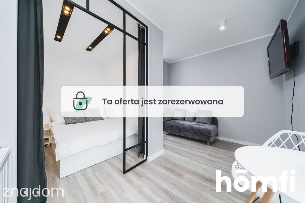Klimatyzowane studio z balkonem (ul. Wrocławska)
