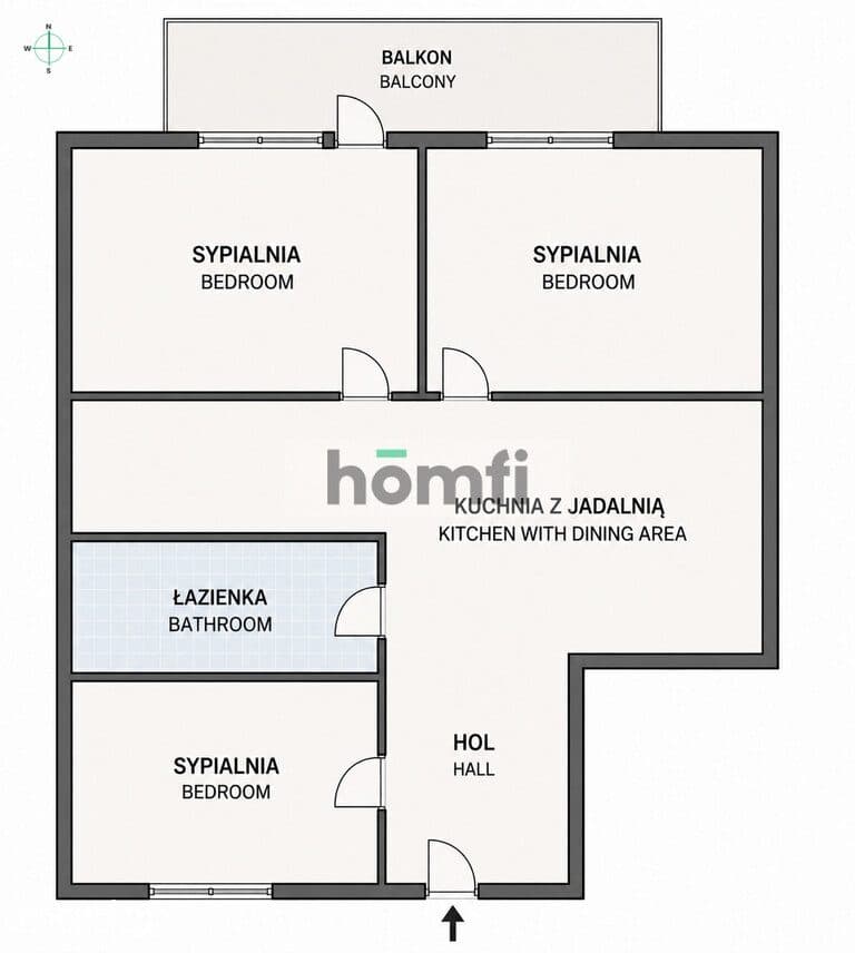 Stylowe 3 sypialnie Gdańsk Przymorze - zdjęcie 13