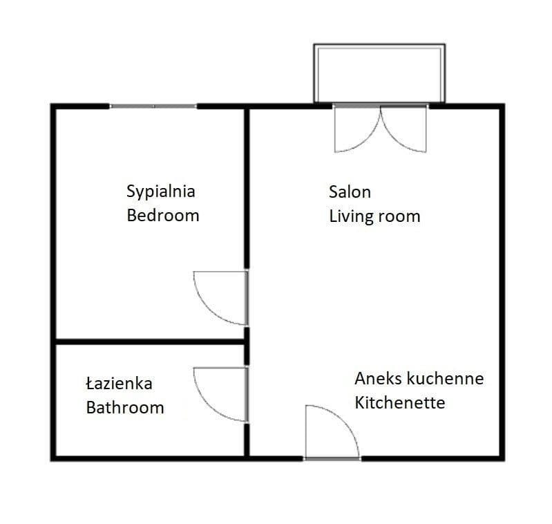 2 pokojowe mieszkanie w centrum - pl. Jana Pawła ! - zdjęcie 16