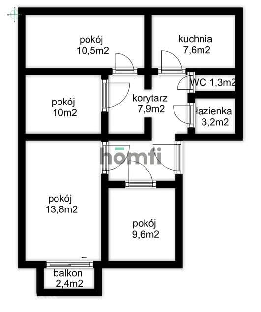 4 pokoje idealne pod wynajem - zdjęcie 13