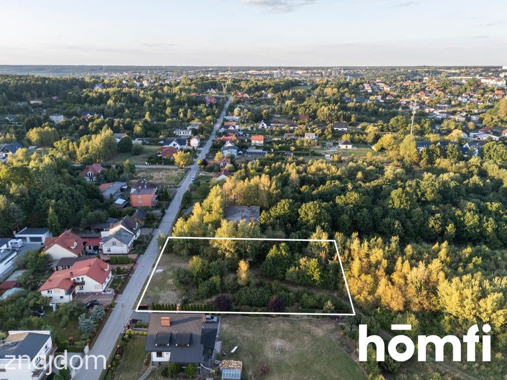 Działka druga linia zabudowy - 1043m2.Podlesie - zdjęcie 2