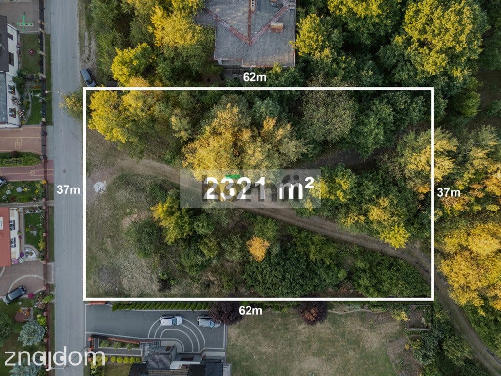Działka druga linia zabudowy - 1043m2.Podlesie - zdjęcie 3