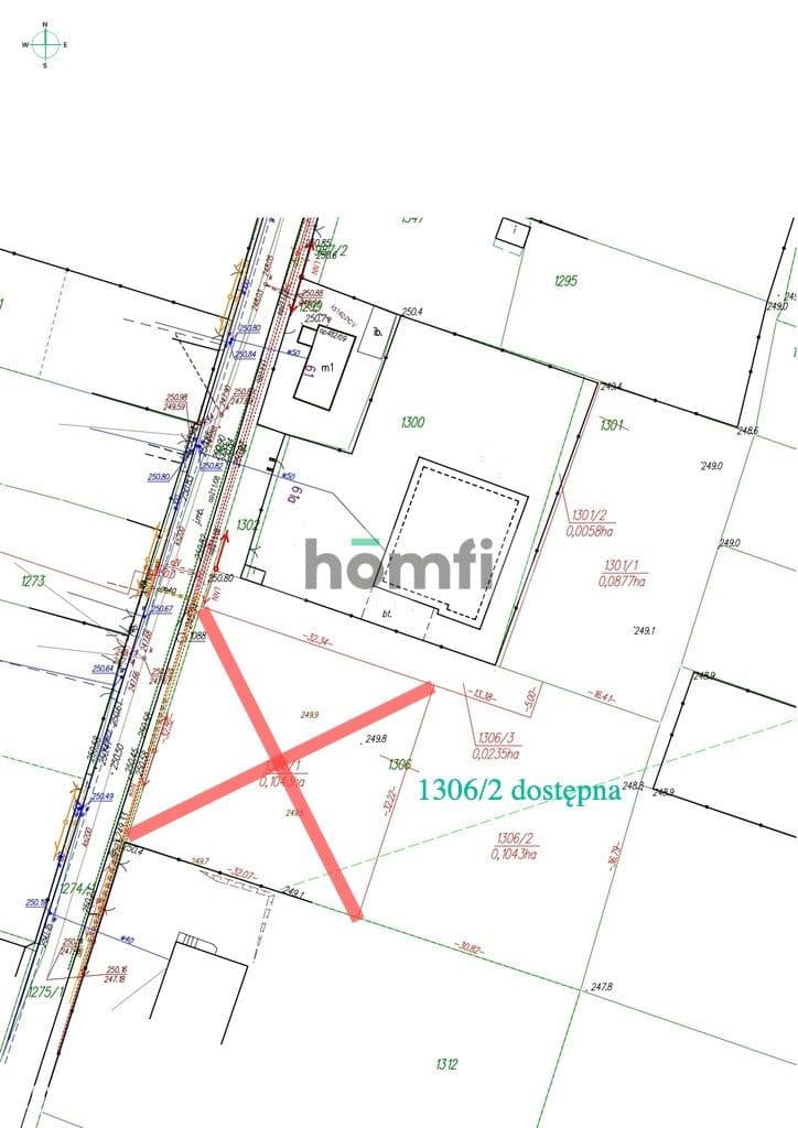 Działka druga linia zabudowy - 1043m2.Podlesie - zdjęcie 15