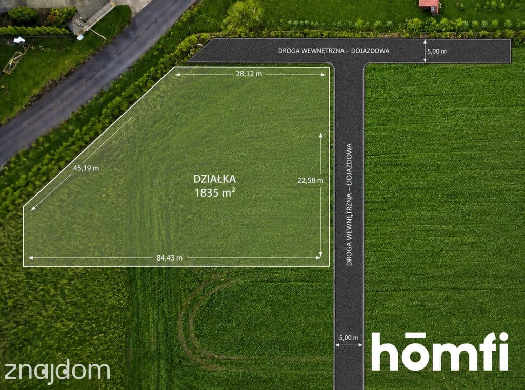Działka 1850 m² blisko Zamościa, MPZP - zdjęcie 3