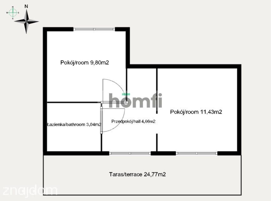3 pokoje 79m2 z tarasem 25m2 i garażem - Cyprysowa - zdjęcie 17