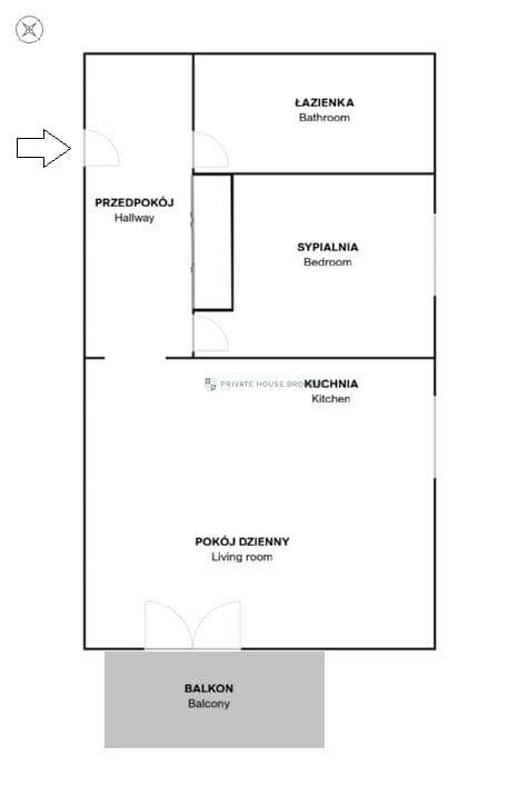 Przestronne mieszkanie| Podgórze| ul.Wielicka|53m2 - zdjęcie 12