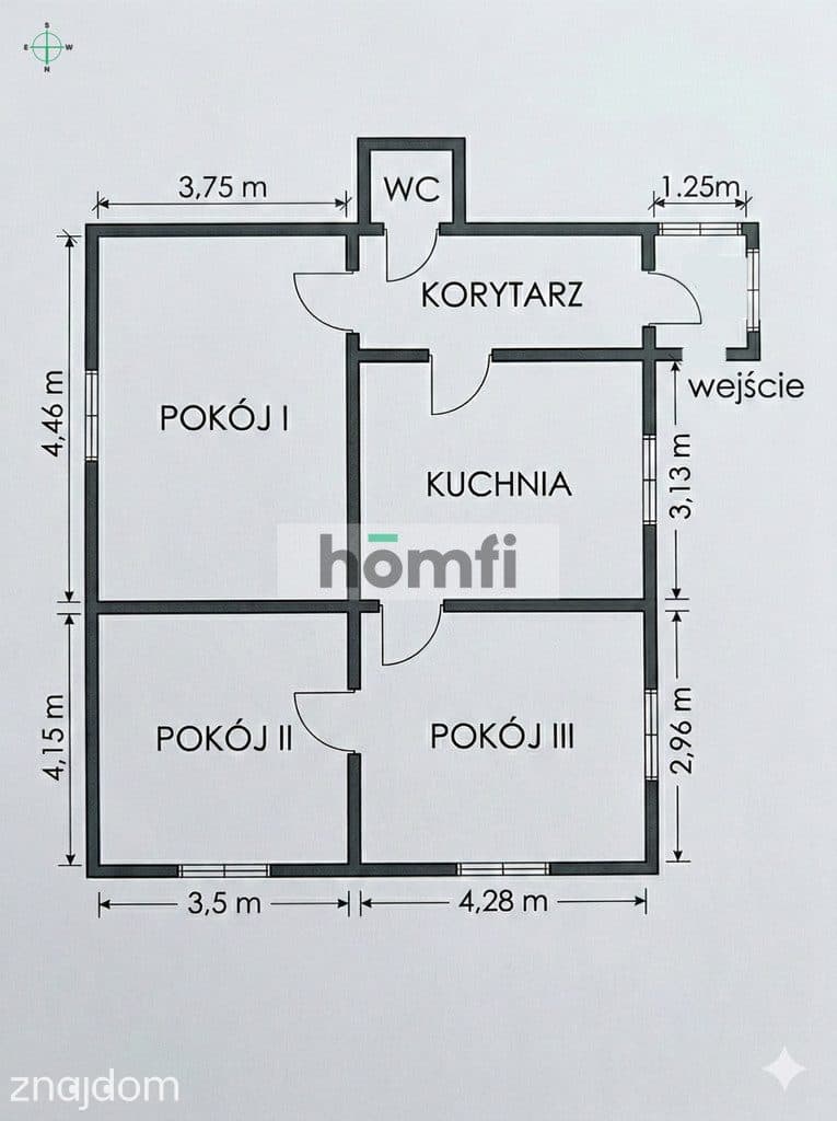 70m2 - bezczynszowe mieszkanie, duży ogród - zdjęcie 20