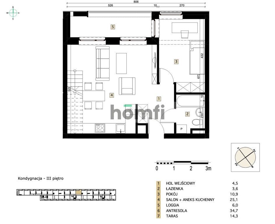 Apartament z Antresolą - Nowa Jakość w Gnieźnie - zdjęcie 17