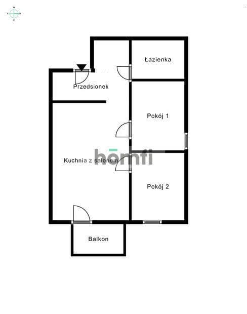 3 pokoje | Balkon | Miejsce postojowe | Zalesie - zdjęcie 8