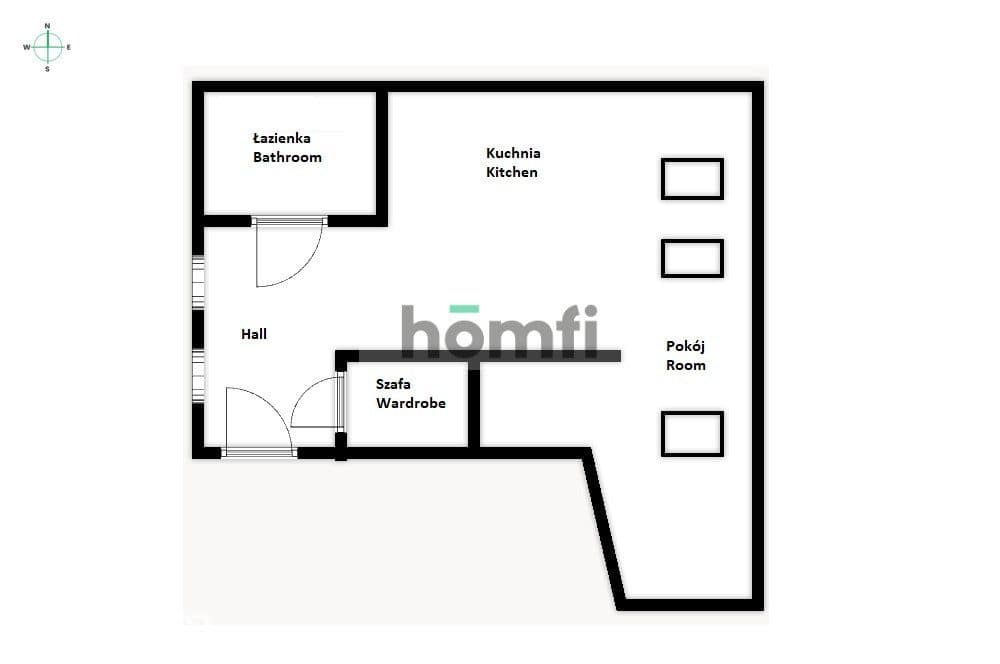Klimatyzowane studio 30m2 obok Plant ul. Łobzowska - zdjęcie 14
