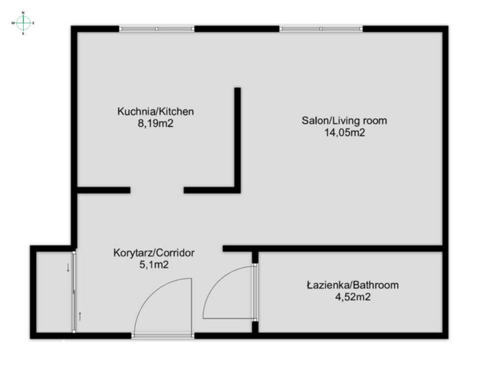 Komfortowe 2 pok | 33,37m² | ul. Robotnicza - zdjęcie 15