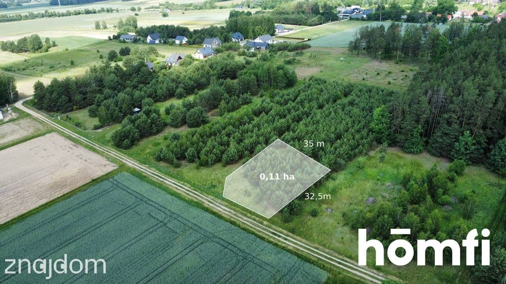 GOTOWA DO BUDOWY DZIAŁKA Z WZ I PRĄDEM - POMIGACZE