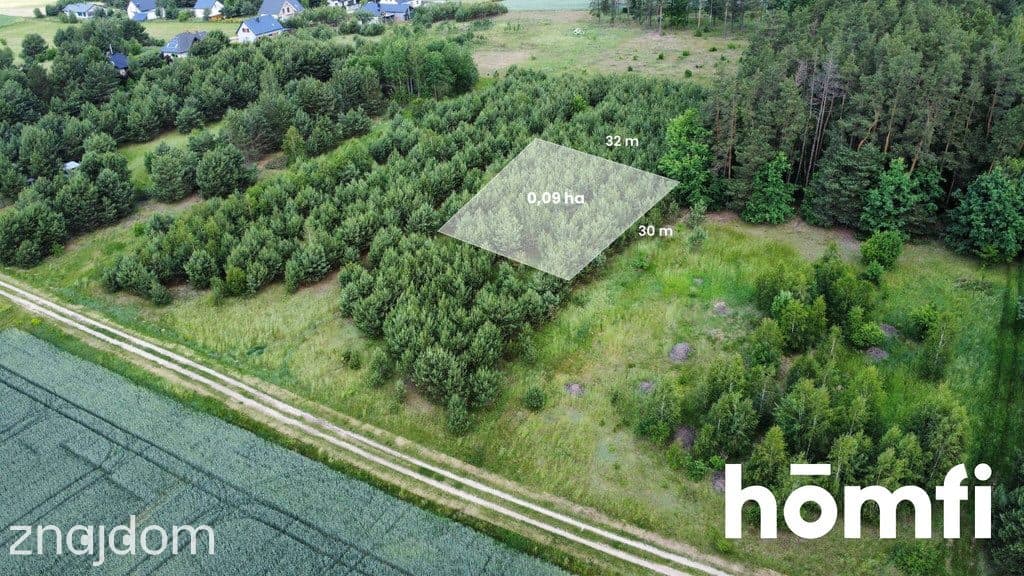 GOTOWA DO BUDOWY DZIAŁKA Z WZ I PRĄDEM - POMIGACZE