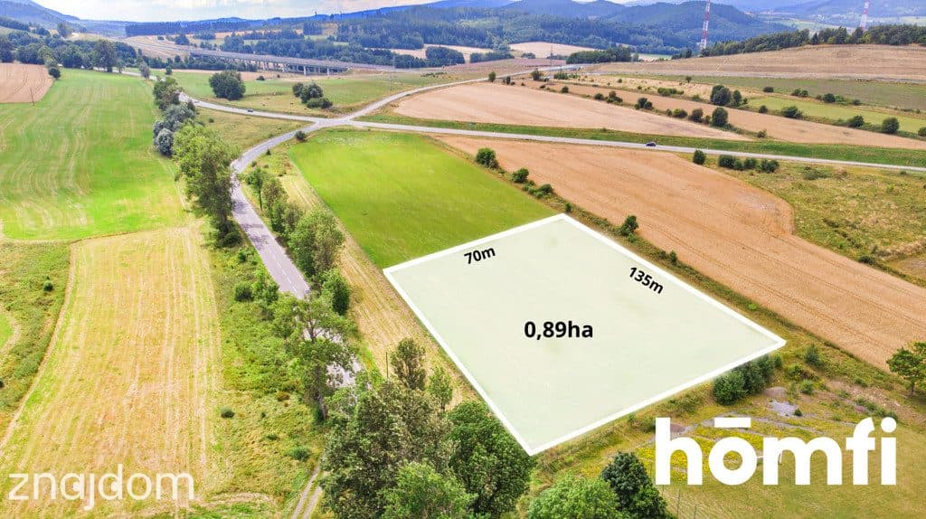 Działka Budowlano-Usługowa w Przedwojowie 0,9ha - zdjęcie 5