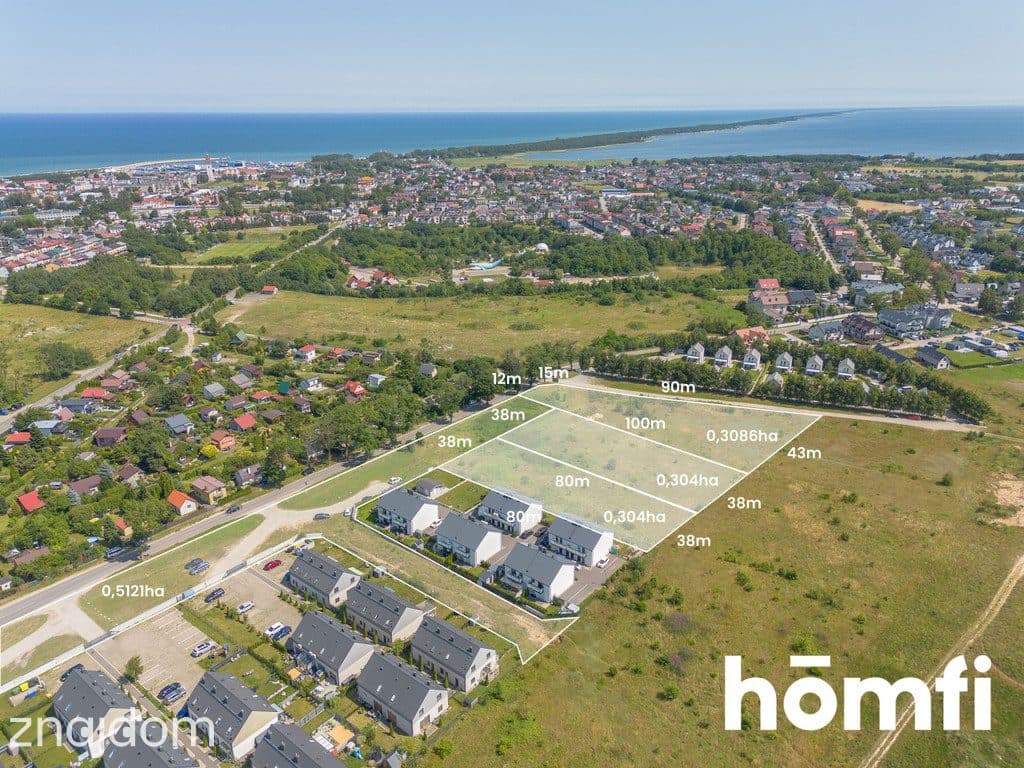 Unikatowe 3 działki budowlane 9166 m2 Władysławowo - zdjęcie 3