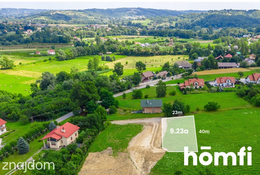Działka widokowa z WZ | 923 m² | Blisko Rzeszowa - zdjęcie 2