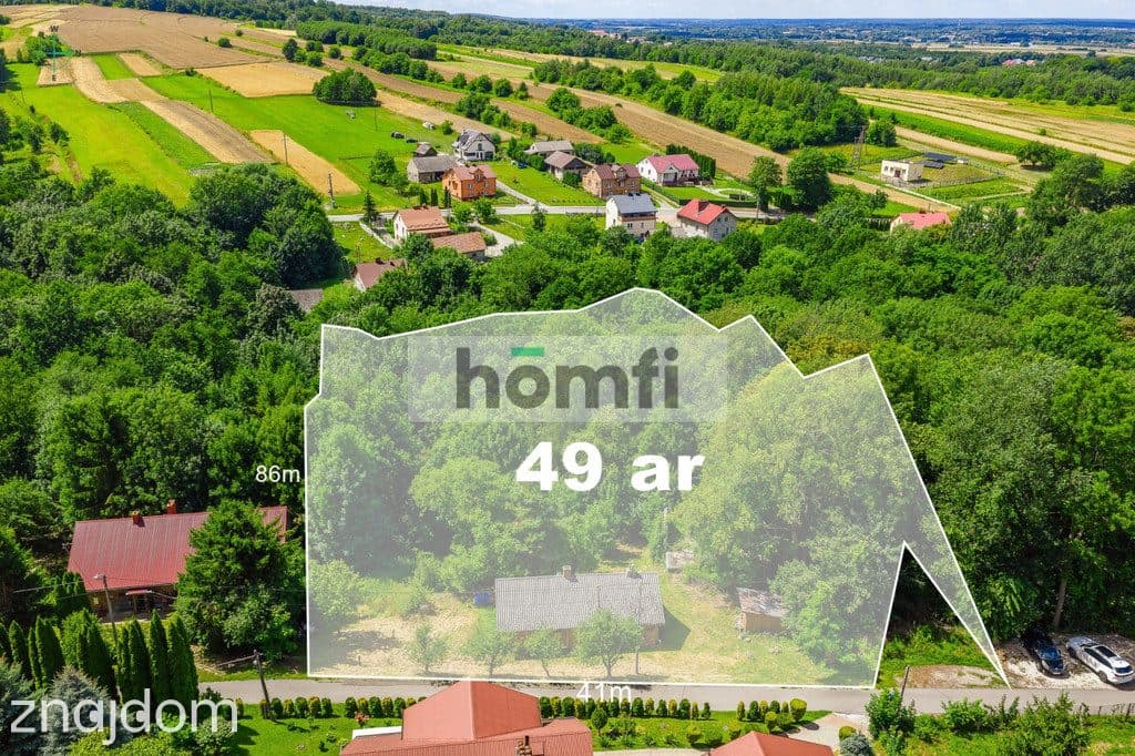Drewniany dom na 49ar działce blisko Rzeszowa - zdjęcie 18