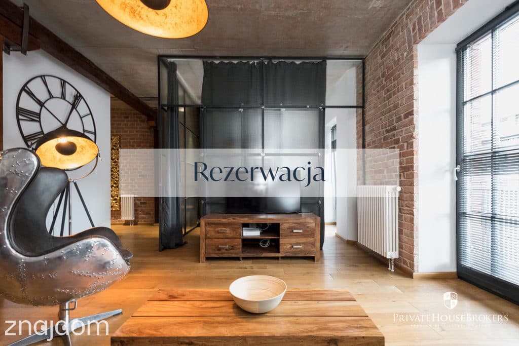 Klimatyczny loft na Zabłociu - 2 pokoje.