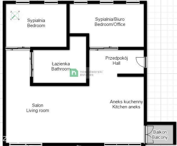 3-pokojowy apartament wykończony drewnem - zdjęcie 16