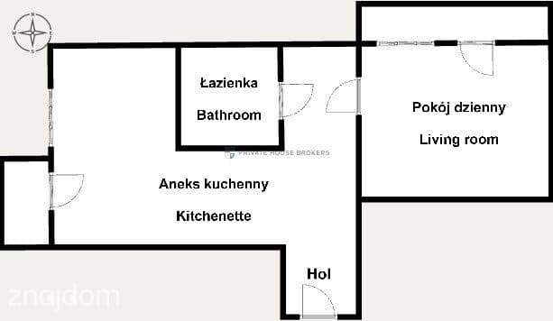 38 m² |mieszkanie z balkonami i najemcą|Inwestycja - zdjęcie 13