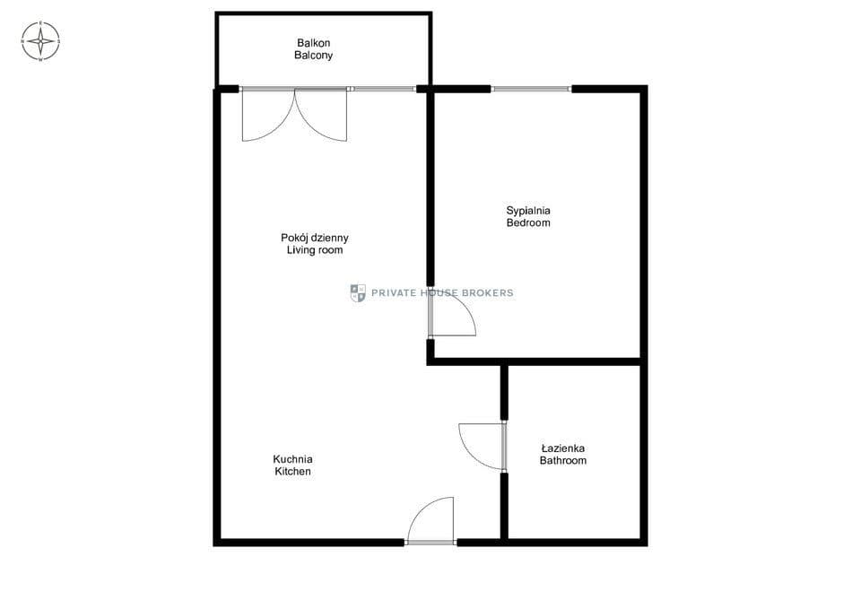 Apartament w Quorum - Sikorskiego, 47m2, 2 pokoje - zdjęcie 20