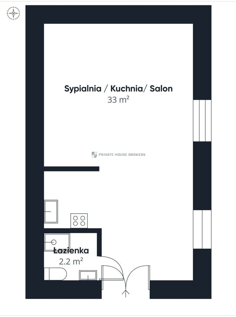 Stylowe 34 m² w sercu Krakowa | ul. Topolowa - zdjęcie 10