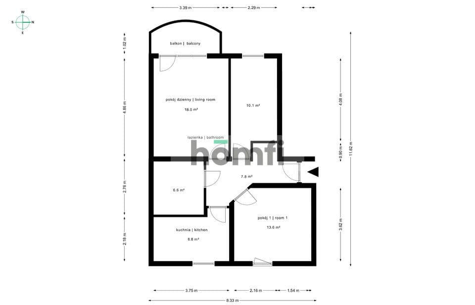 Przestronne 65 m²| Komfortowe |Toruń-Czerniewice| - zdjęcie 15