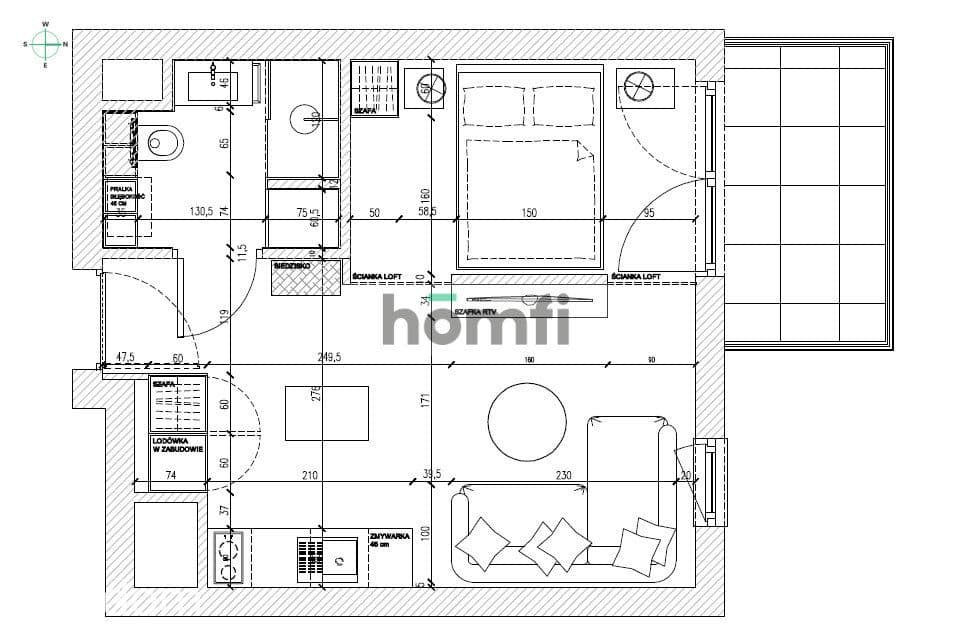 Stylowe 30m2 plus balkon, obok Elektryków, Żurawie - zdjęcie 18