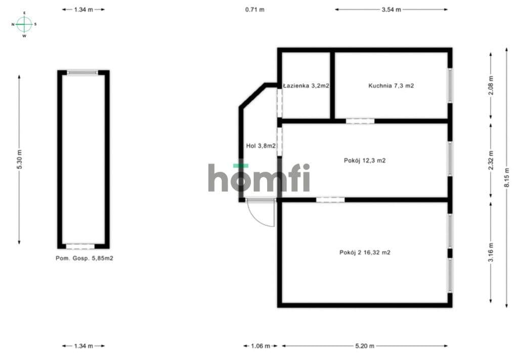 Lokal usługowy | 48,77m2 | Wilda - zdjęcie 13