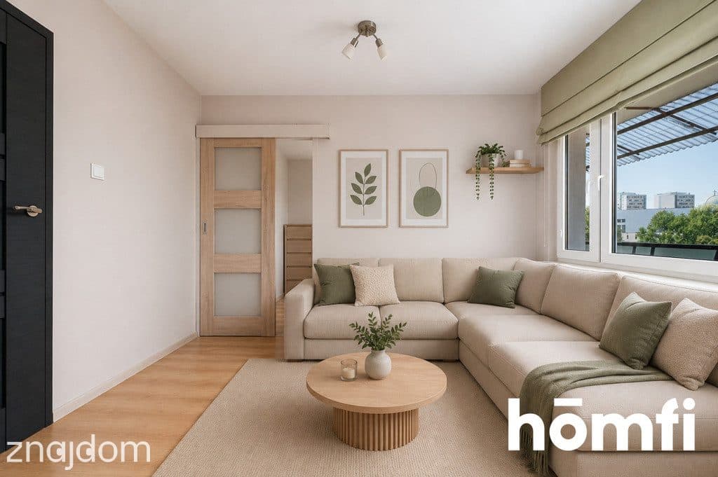 3 pok. mieszkanie, widok na zieleń, duży balkon - zdjęcie 9