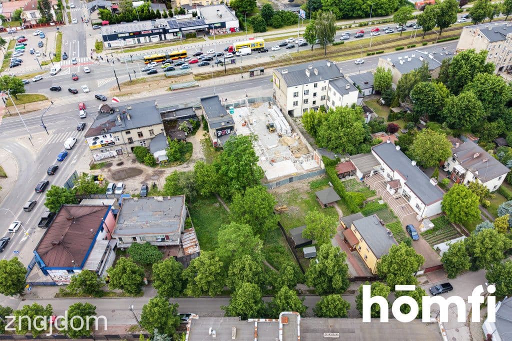 Działka budowlana Łódź 561 m² Ruda Pabianicka