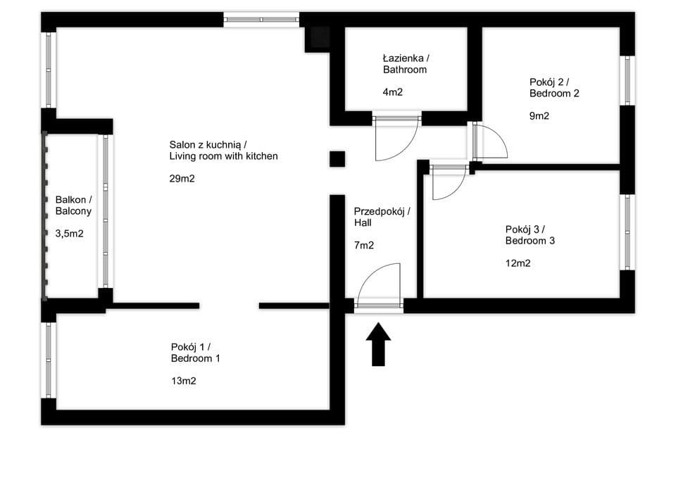 Przestronne, słoneczne 75m² w Dąbrowie Górniczej - zdjęcie 19