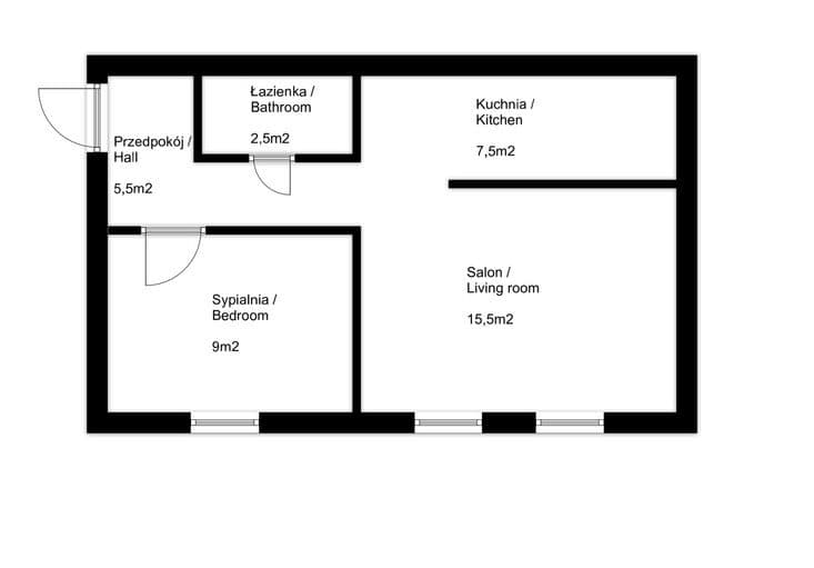 Słoneczne mieszkanie 44 m² w Mysłowicach - zdjęcie 9