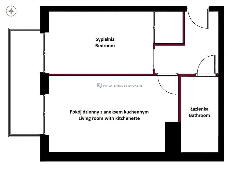 PIĘKNA - WYGODNE 2 POKOJE Z PARKINGIEM - zdjęcie 19