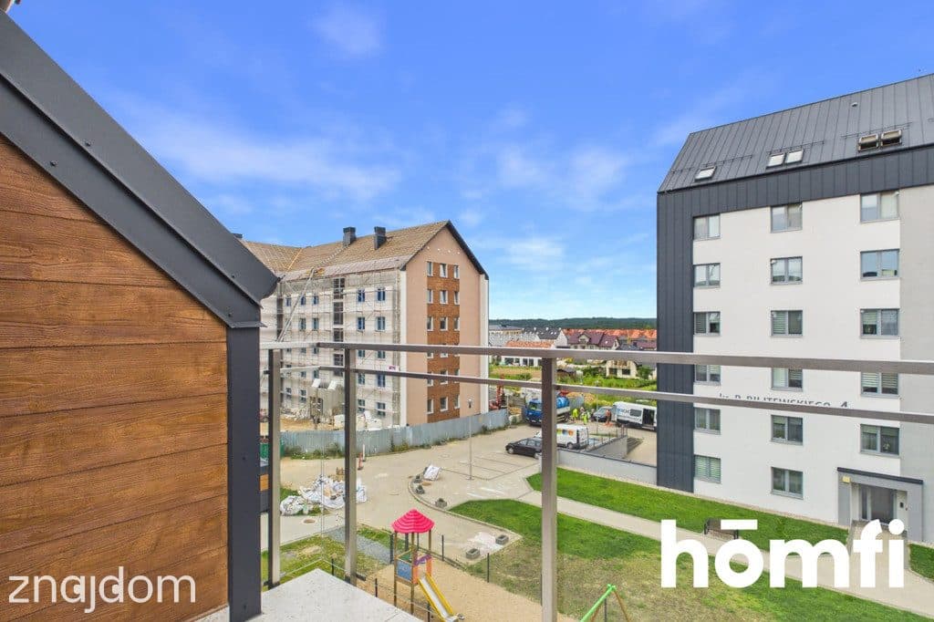 Nowoczesne 2 pokoje mieszkanie z dużym balkonem - zdjęcie 15