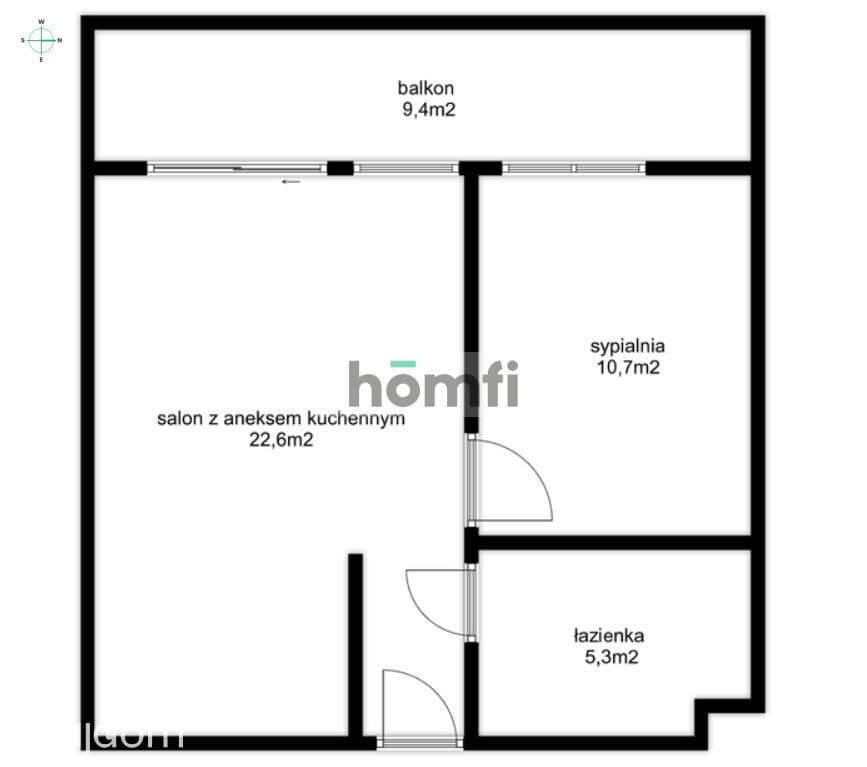 Monitorowane osiedle | duży balkon - zdjęcie 13
